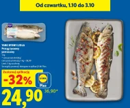 Pstrąg tęczowy Targ rybny Lidla
