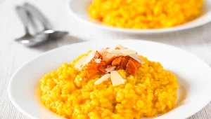 Risotto z dyni na sposób włoski wychodzi kremowe i aromatyczne