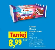 Бутерброд з молоком Kinder
