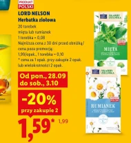 Herbata ziołowa Lord Nelson