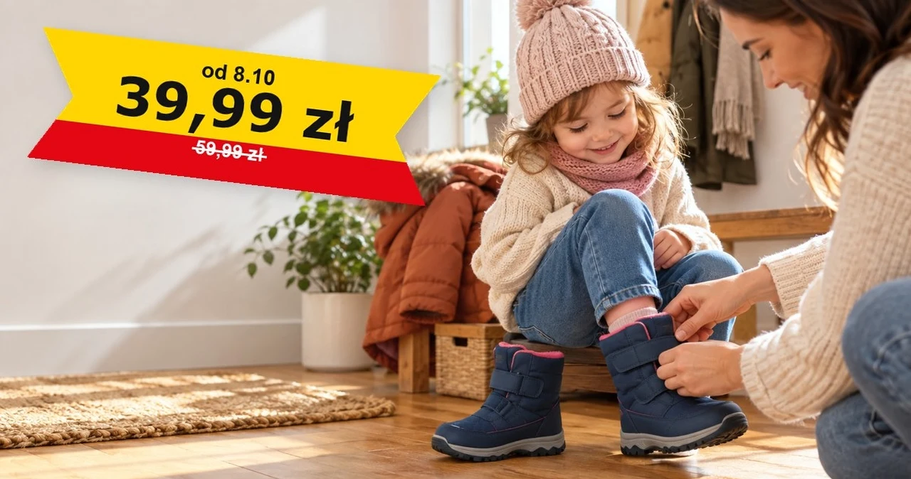 Buty Lupilu w Lidlu od 8 października: 39,99 zł zamiast 59,99 zł