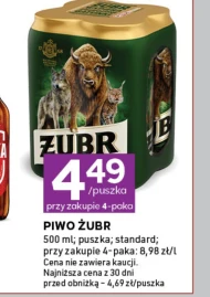 Пиво Żubr