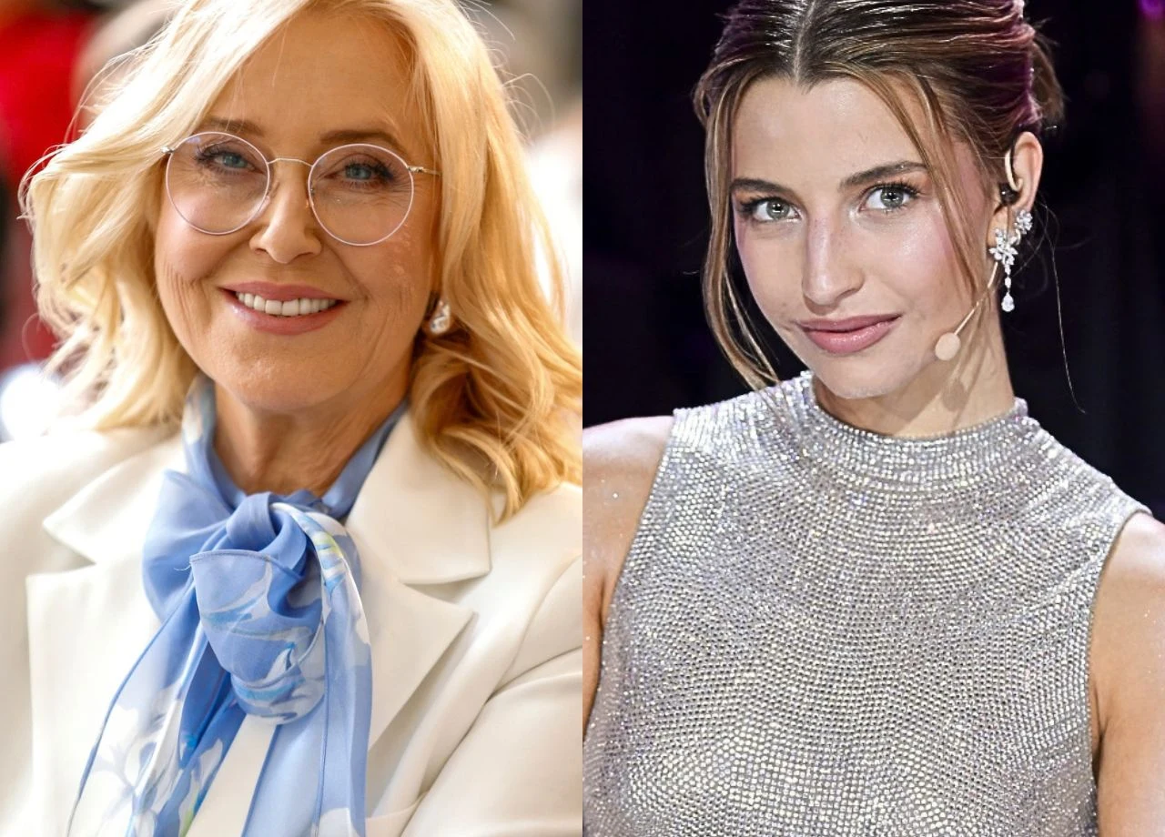 Agata Młynarska i Julia Wieniawa Agata Młynarska i Julia Wieniawa
