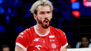 Tomasz Fornal podczas finału ME Polska - Francja (3:1)