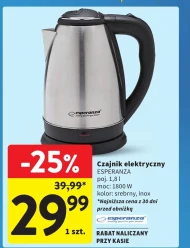 Czajnik elektryczny Esperanza