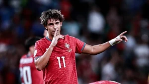 Joao Felix w meczu reprezentacji Portugalii