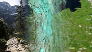 Z zachodu suną deszczowe chmury. Jeszcze przed końcem dnia wejdą do Polski