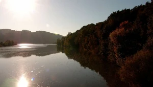 Jezioro Rożnowskie w Małopolsce