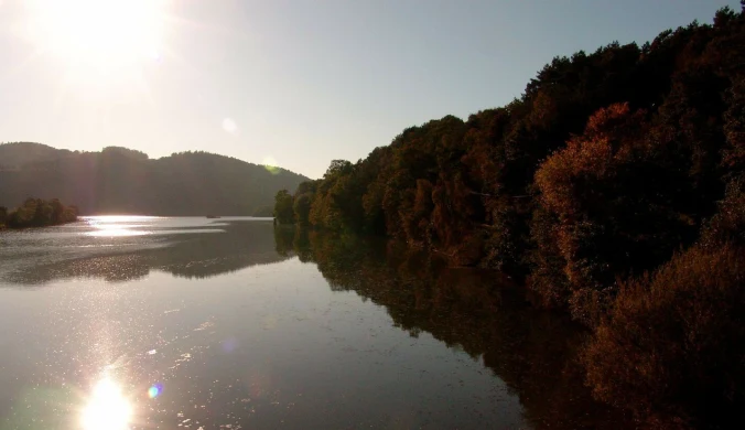 Jezioro Rożnowskie w Małopolsce