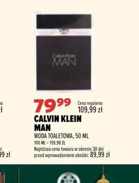 Туалетна вода Calvin Klein