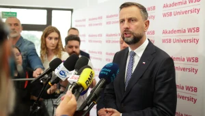 Władysław Kosiniak-Kamysz podczas konferencji w Dąbrowie Górniczej