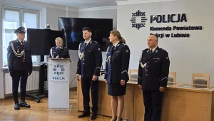 Zmiany kadrowe w Komendzie Powiatowej Policji w Lubinie