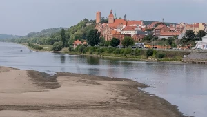 Grudziądz. Motoparalotniarz runął do Wisły. Zmarł w drodze do szpitala, zdj. ilustracyjne