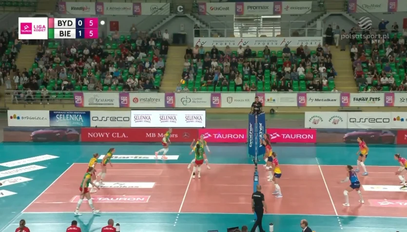 Metalkas Pałac Bydgoszcz - BKS ZGO Bielsko-Biała. Skrót meczu. WIDEO