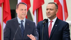 Radosław Sikorski i Karol Nawrocki, kolaż