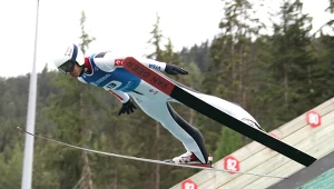 Polak poszybował w Niemczech na 140. metr. Długo walczył o kolejne podium