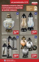 Szeroka oferta zniczy - Aldi