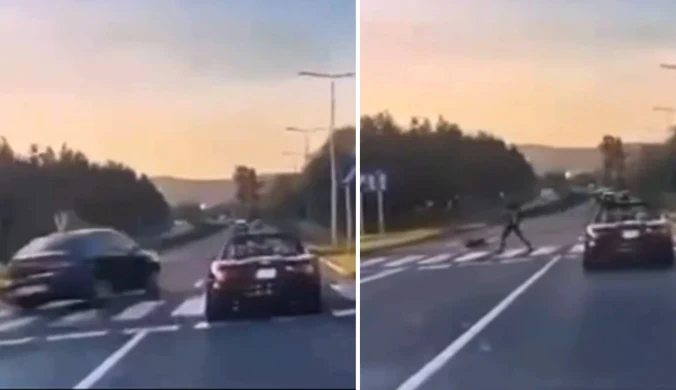 Do tragicznego wypadku doszło na przejściu dla pieszych w Nowym Sączu / Fot: X