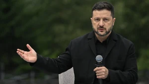 Prezydent Ukrainy Wołodymyr Zełenski. Zdj. ilustracyjne