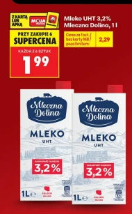 Молоко Mleczna Dolina