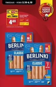 Parówki Berlinki
