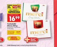 Шоколадні цукерки Merci