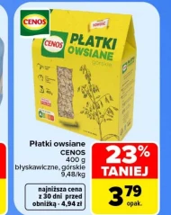 Płatki owsiane Cenos