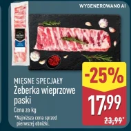 Żeberka wieprzowe Mięsne Specjały