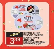 Szprot w sosie Auchan