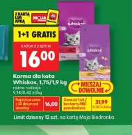 Karma dla kota Whiskas