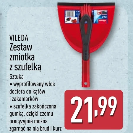 Совок для сміття з підмітанням Vileda
