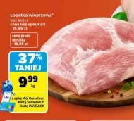 Łopatka bez kości Carrefour