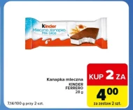 Kanapka mleczna Kinder