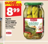 Консервовані огірки Mosso