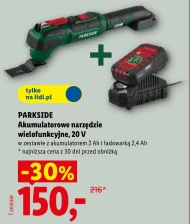 Akumulatorowe narzędzie wielofunkcyjne Parkside