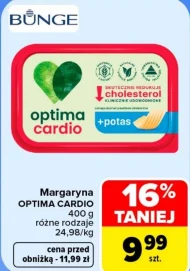 Margaryna Optima Cardio