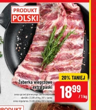 Żeberka wieprzowe Polski