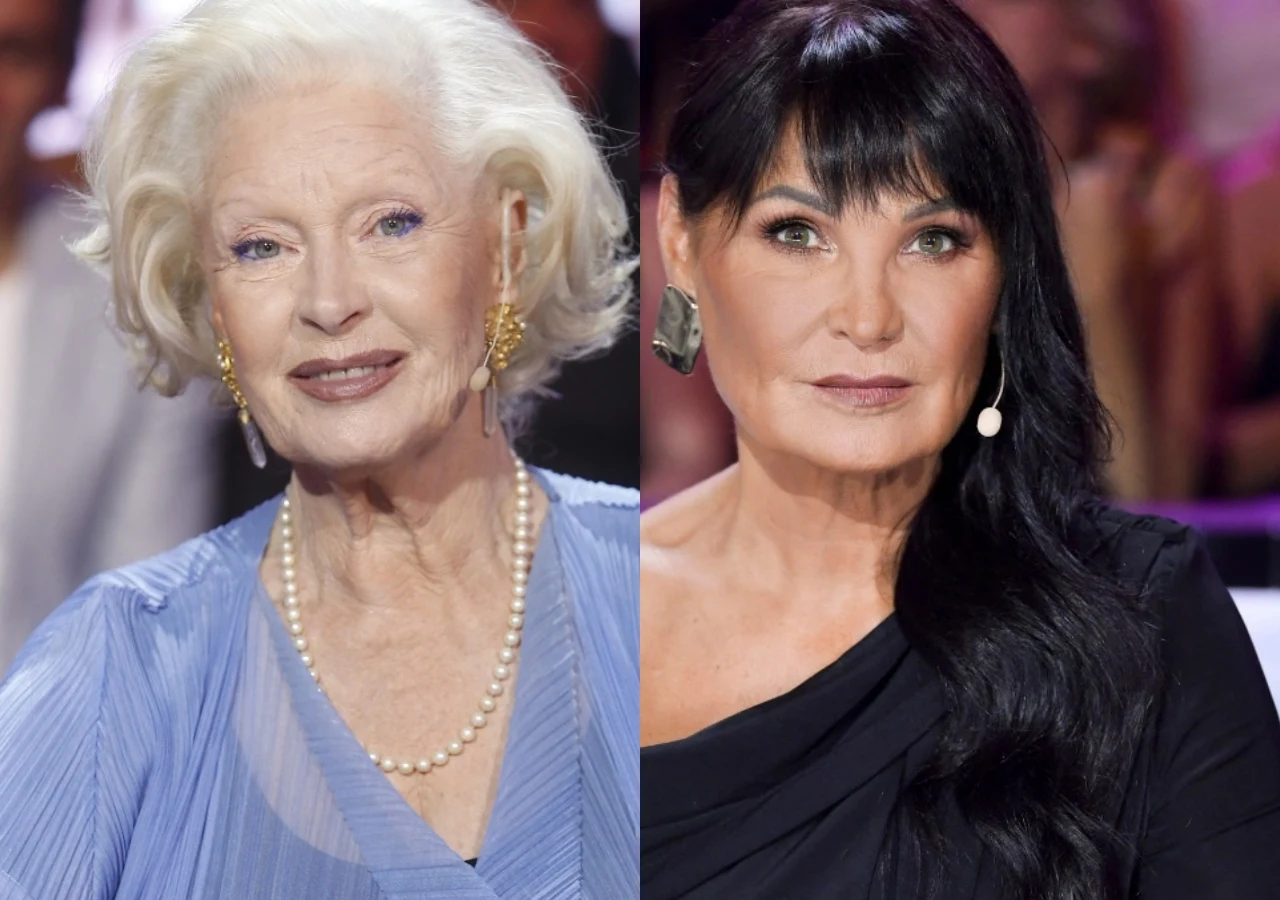 Beata Tyszkiewicz i Iwona Pavlović w "Tańcu z gwiazdami" Beata Tyszkiewicz i Iwona Pavlović na planie programu "Taniec z gwiazdami" w Polsacie