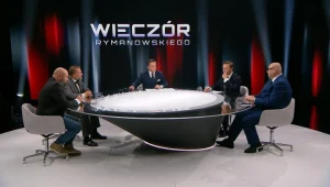 Pierwszy odcinek programu "Wieczór Rymanowskiego"