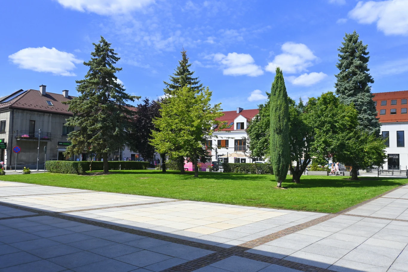 Rynek w Krzeszowicach