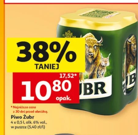 Пиво Żubr