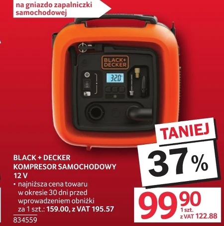 Автомобільний компресор Black+Decker