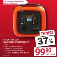Автомобільний компресор Black+Decker