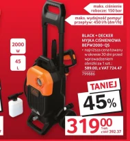Мийка високого тиску Black+Decker