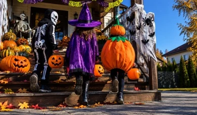 Figurka dyni za 244,77 zł, prawdziwa dynia za 1,98 zł/kg. Halloween w Selgrosie
