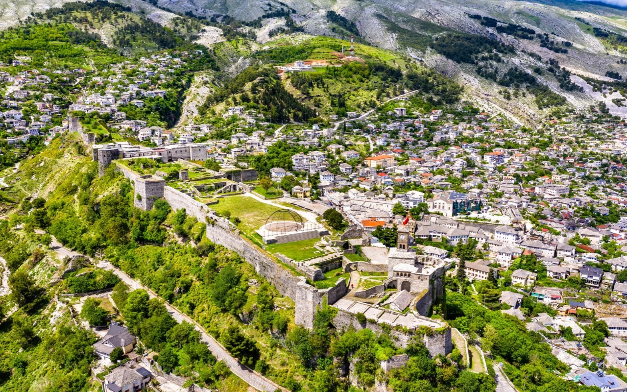 Gjirokaster w Albanii