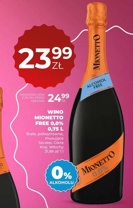 Ігристе вино Mionetto