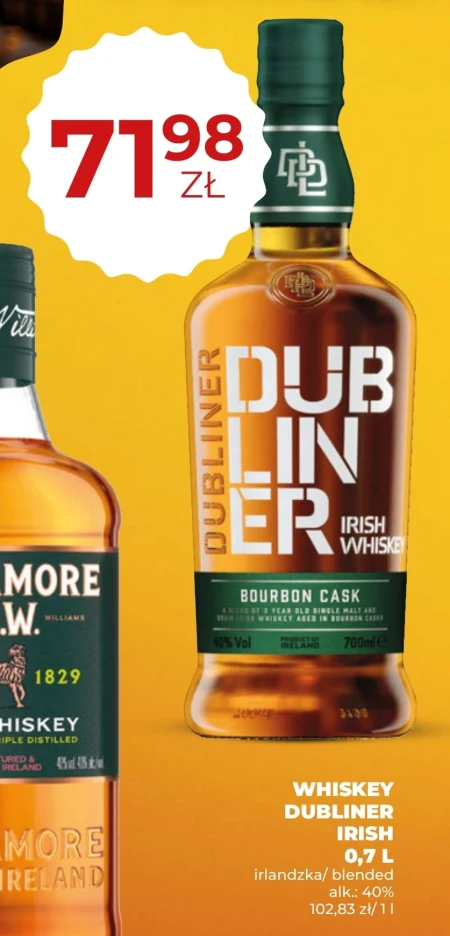 Віскі Dubliner Irish