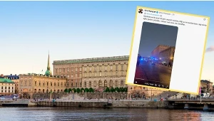 Strzelanina przed Pałacem Królewskim w Sztokholmie