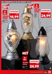 Znicze na czas pamięci - Kaufland